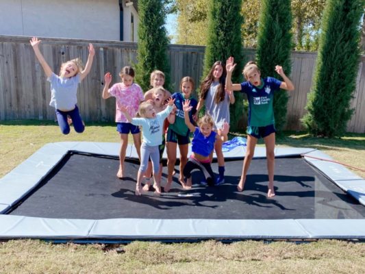 backyard trampolines