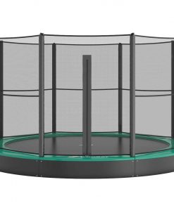 Trampoline enclosure, 10ft round in-ground trampoline enclosure, 14ft round in-ground trampoline enclosure, 12ft round in-ground trampoline enclosure,