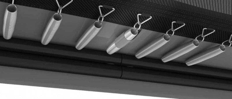 11ft x 8ft Primus Challenger Above Ground Trampoline - Gray Pad with Black Jump Mat 5 akrobat 1578305719