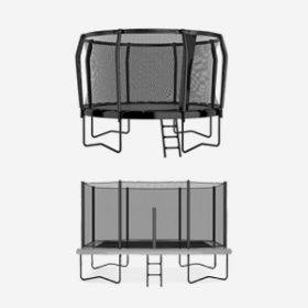 above ground trampoline akrobat above ground trampolines