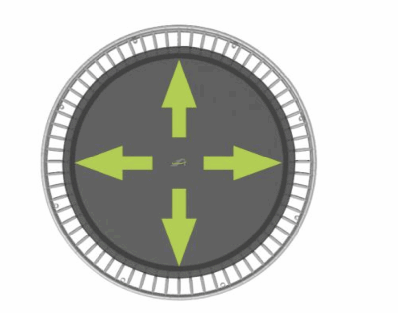 Step 2 – Install the Jumping Mat Springs