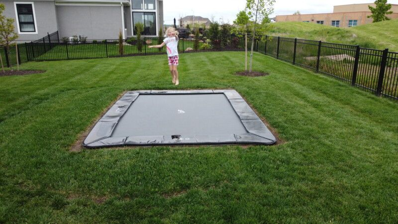 Best Place to Put a Trampoline in Your Yard 4 For In Ground Trampolines
